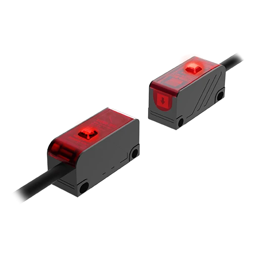 BY Серия Датчики фотоэлектрические двухкомпонентные синхронизируемого типа в компактном корпусе